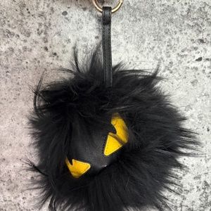 Puffy Fur Keychain
